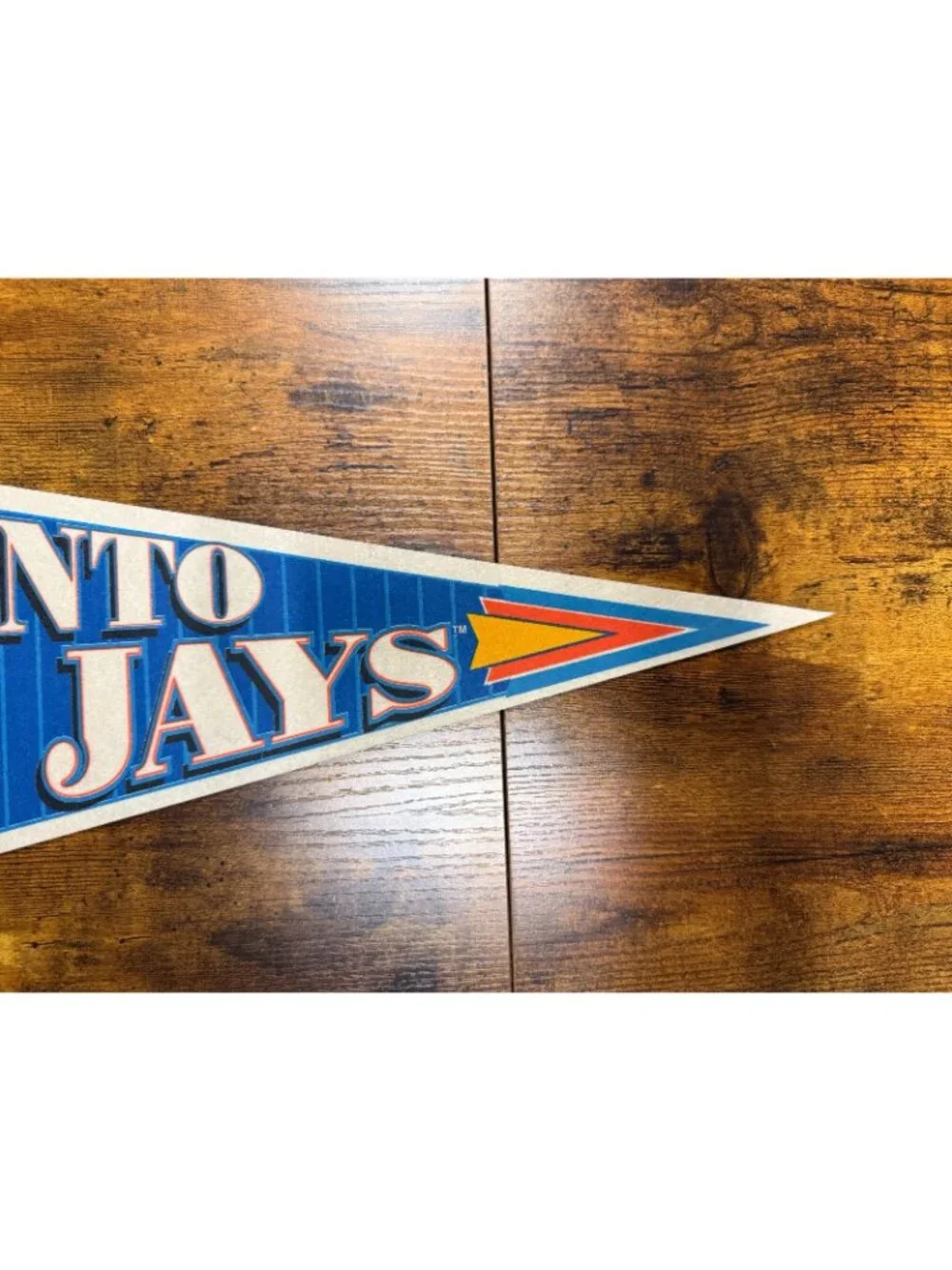 Vintage Toronto Blue Jays baseball pennant Made in USA